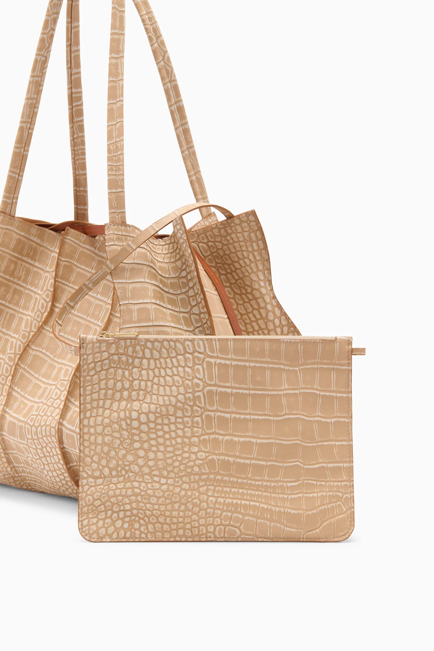 Adria Large Tote - Dune - Image 5