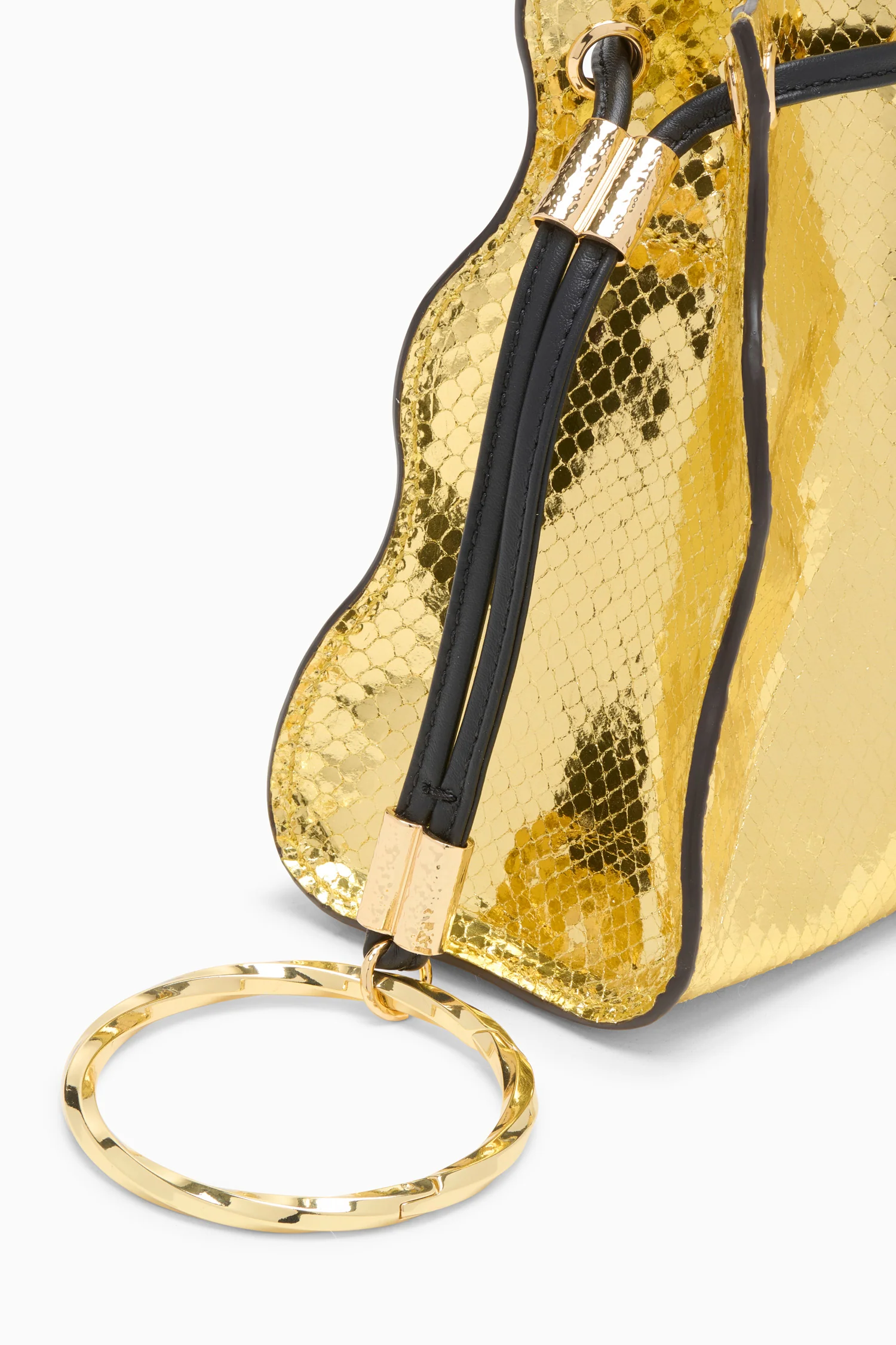 Adria Mini Pochette - Gilt - Image 3