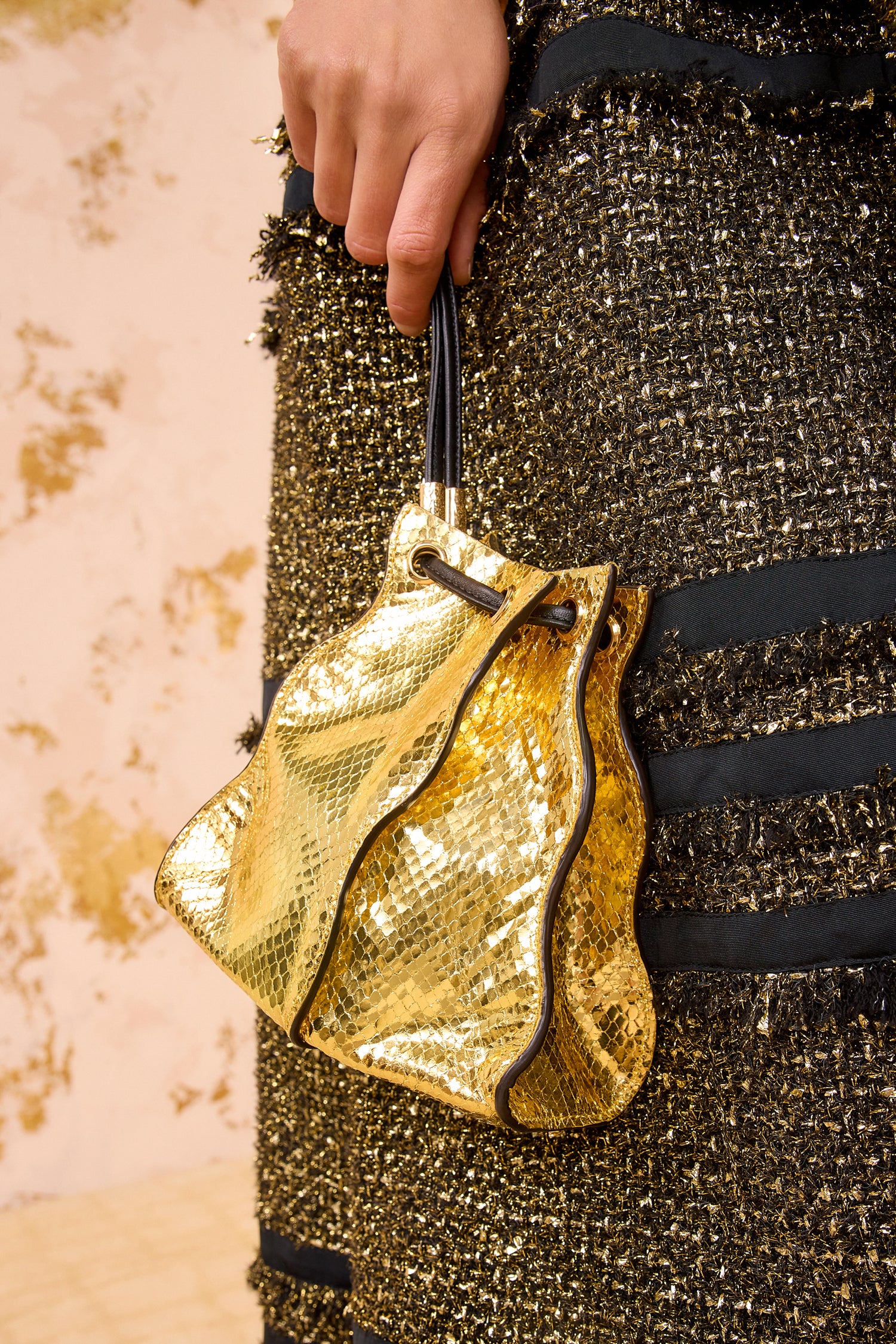 Adria Mini Pochette - Gilt - Image 5