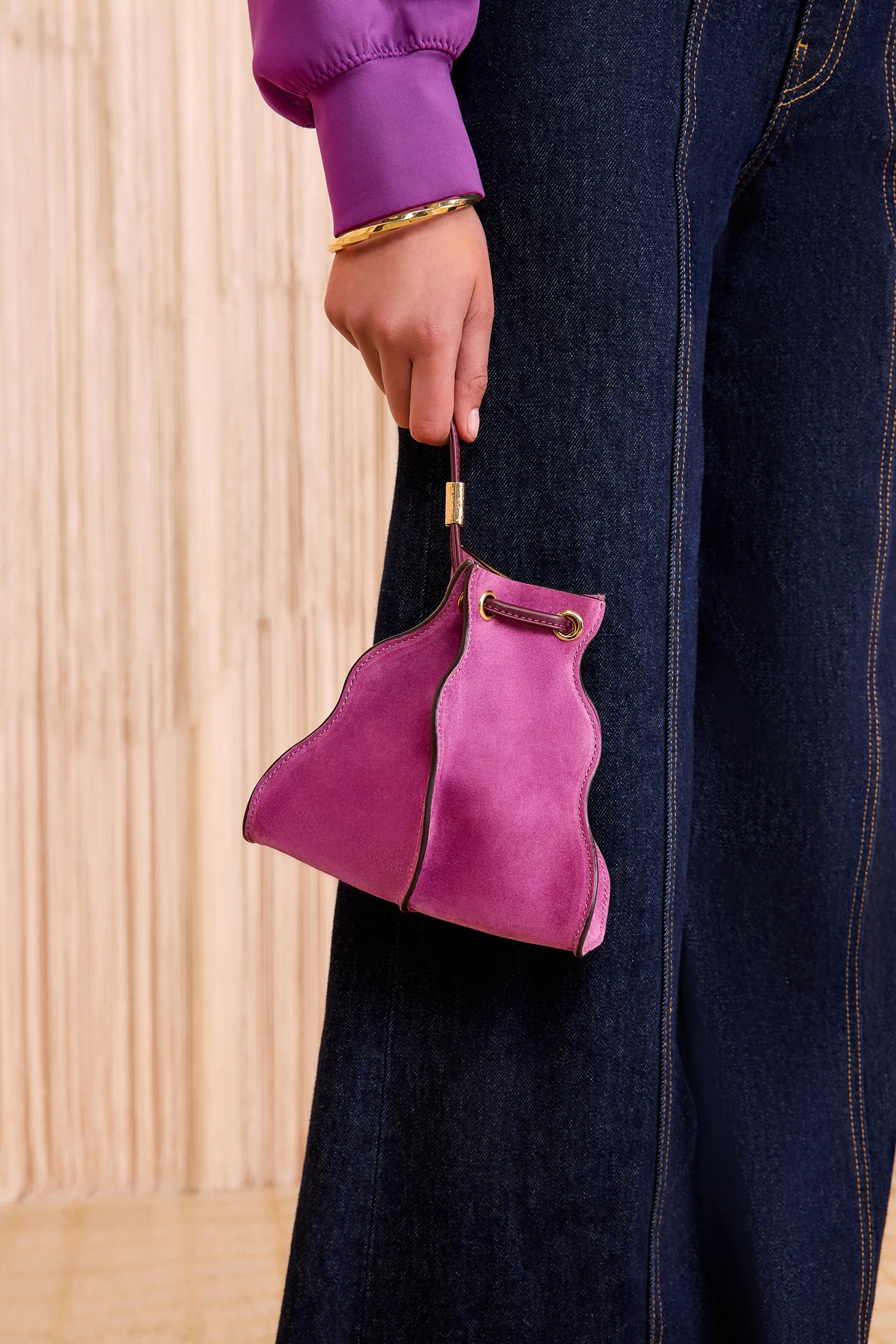 Adria Mini Pochette - Orchid - Image 6