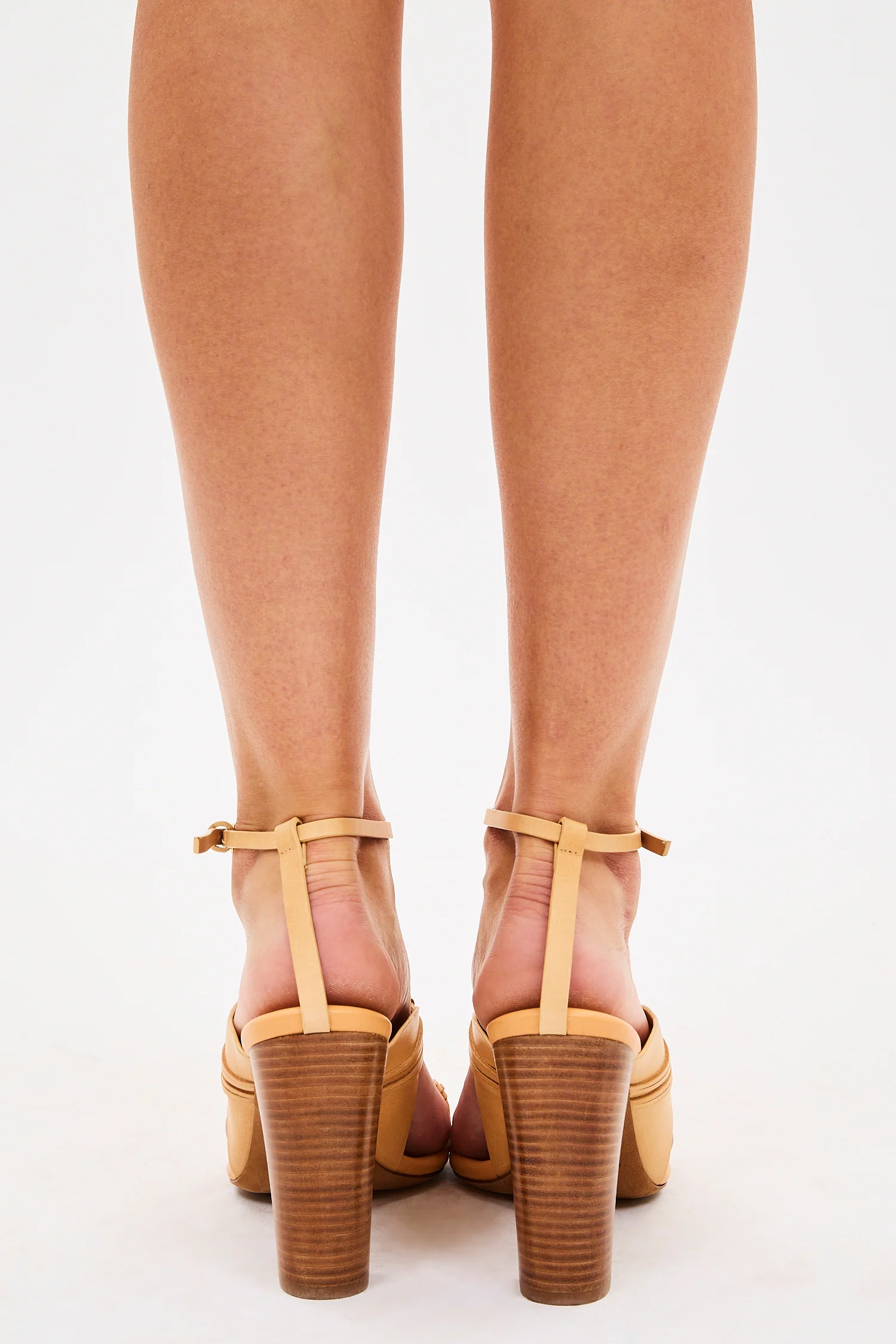 Aiko Macrame High Heel - Miele - Image 6