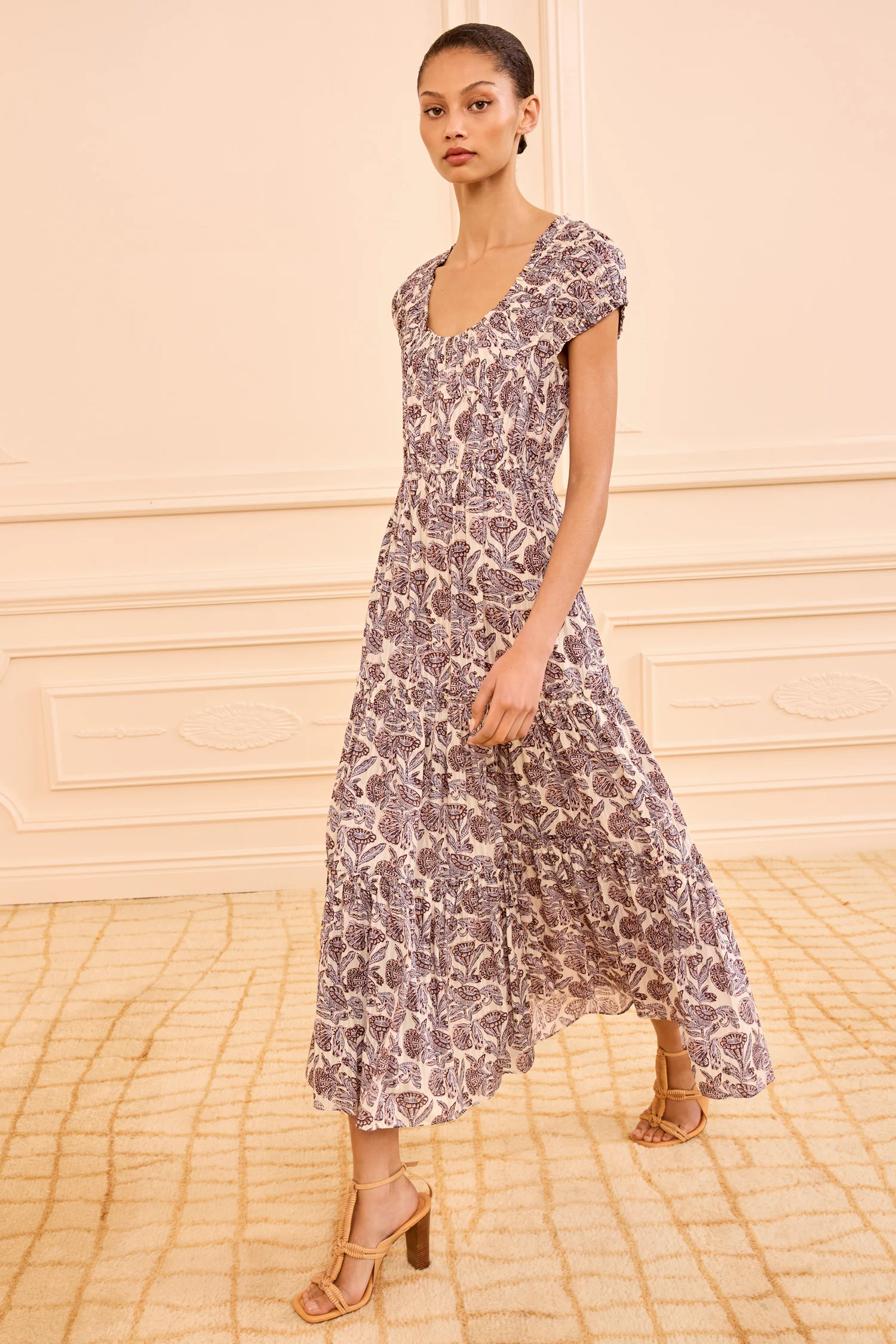 Alexi Midi Dress - Meadow