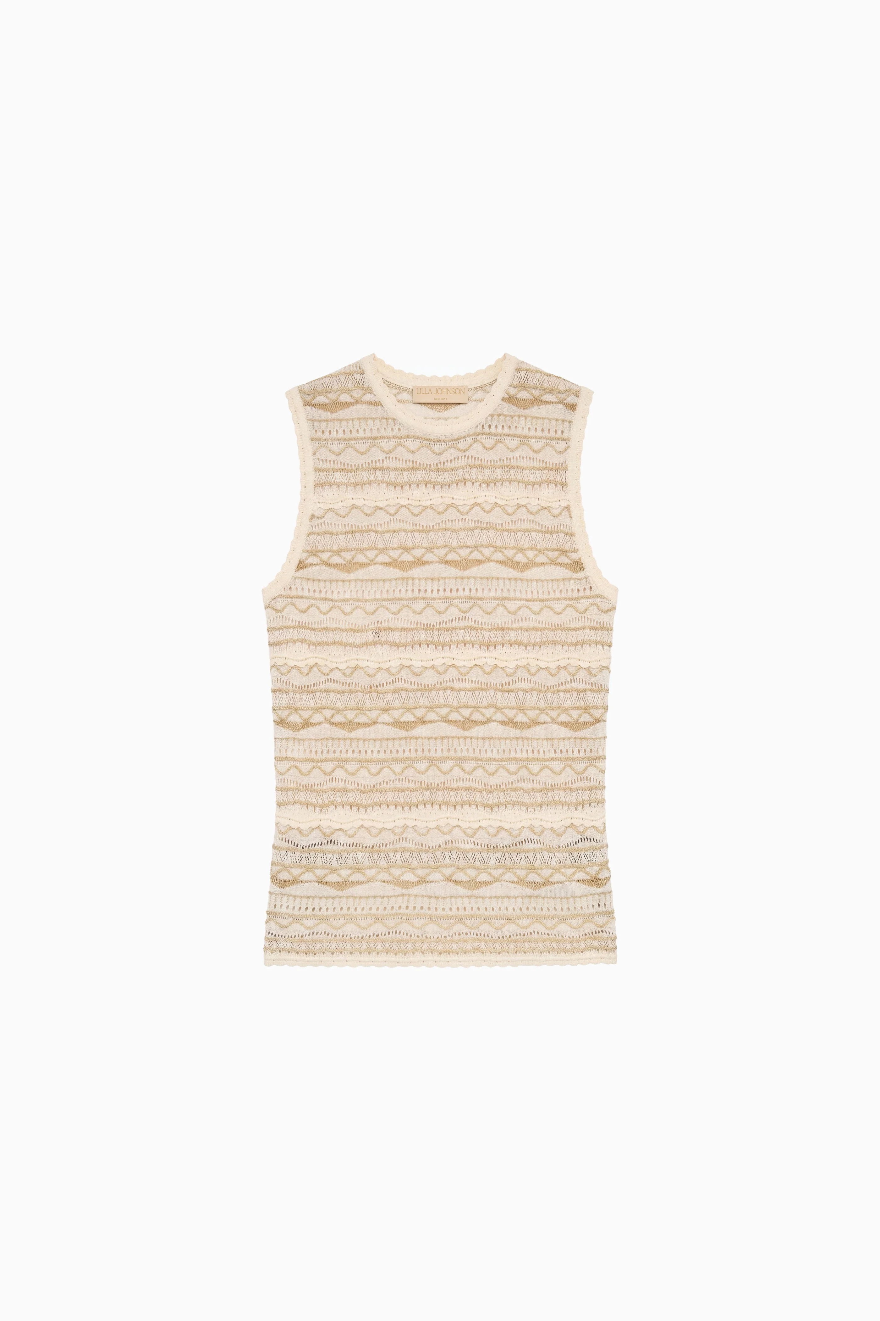 Alisa SS Knit Top - Conch - Image 5