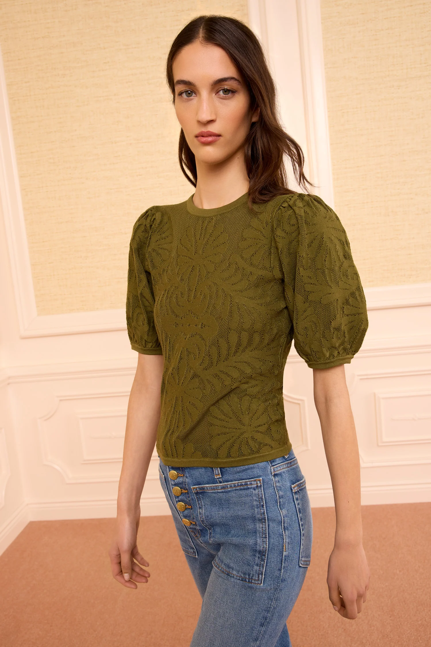 Carina Top - Moss