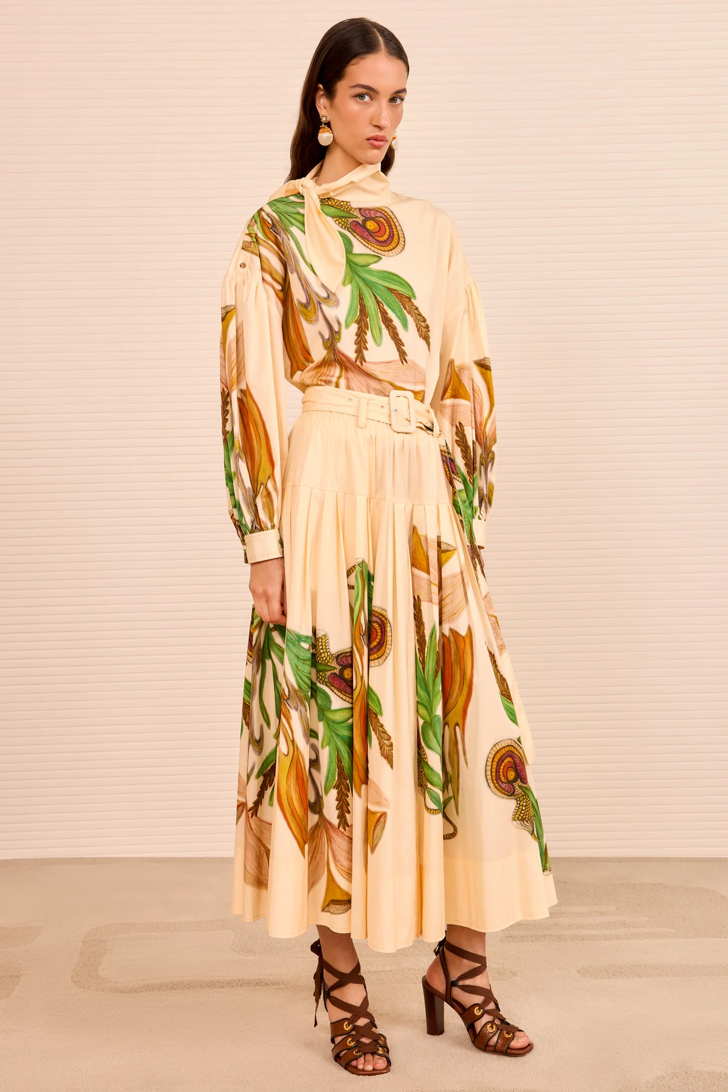 Filagree Midi Skirt - Inner Nature - Image 4
