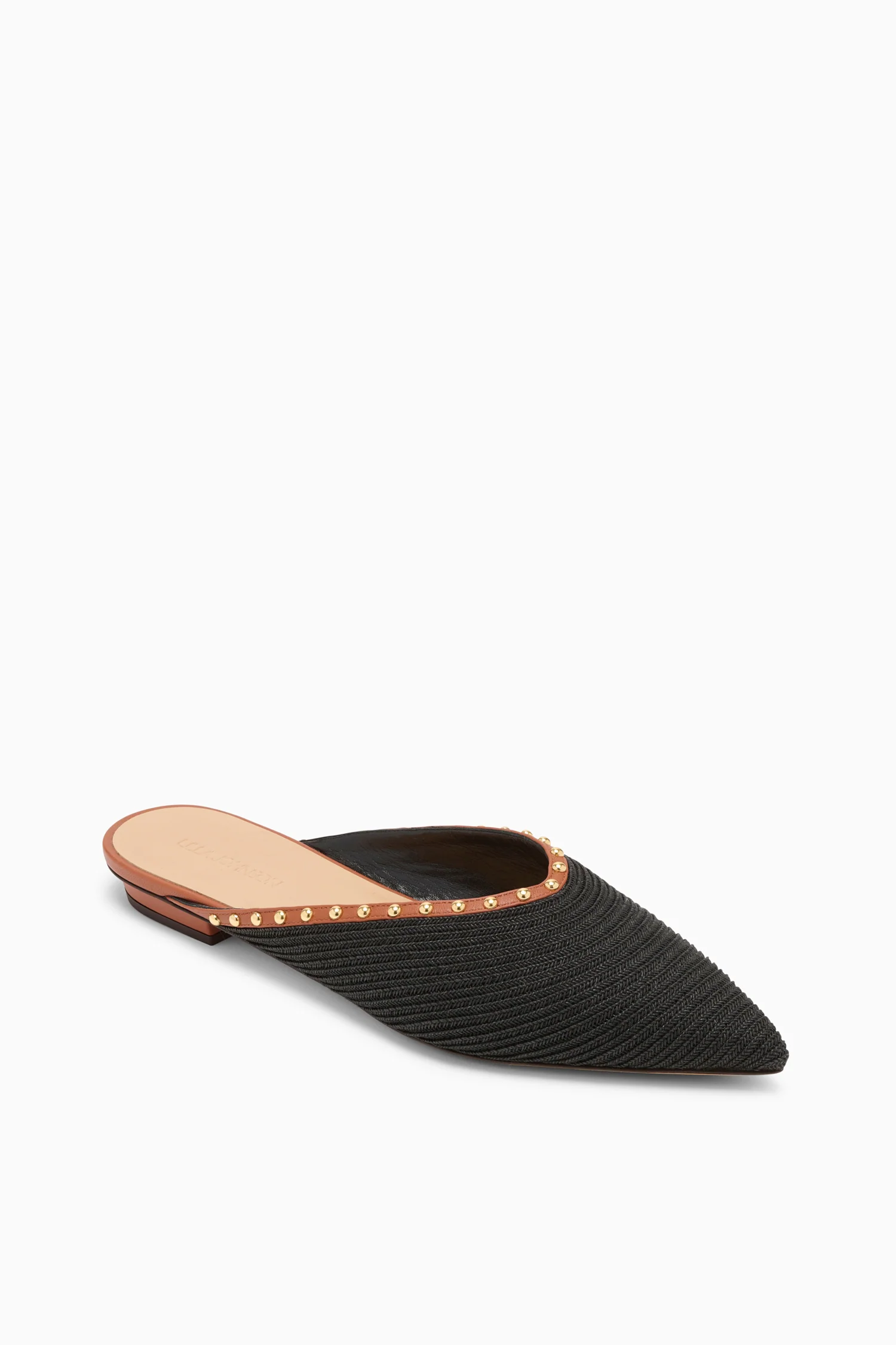 Hera Raffia Mule - Noir - Image 2