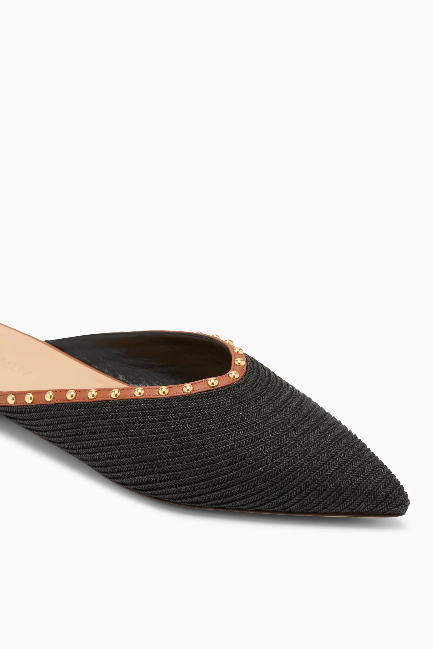 Hera Raffia Mule - Noir - Image 3