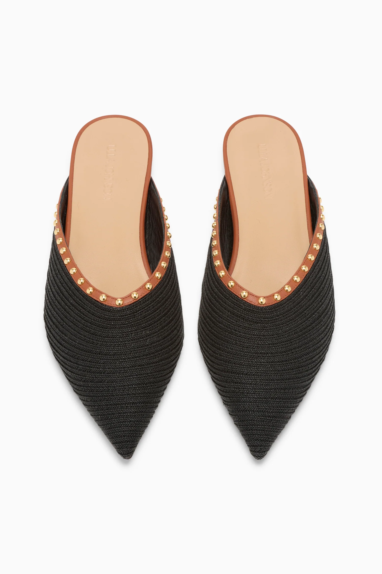 Hera Raffia Mule - Noir - Image 4
