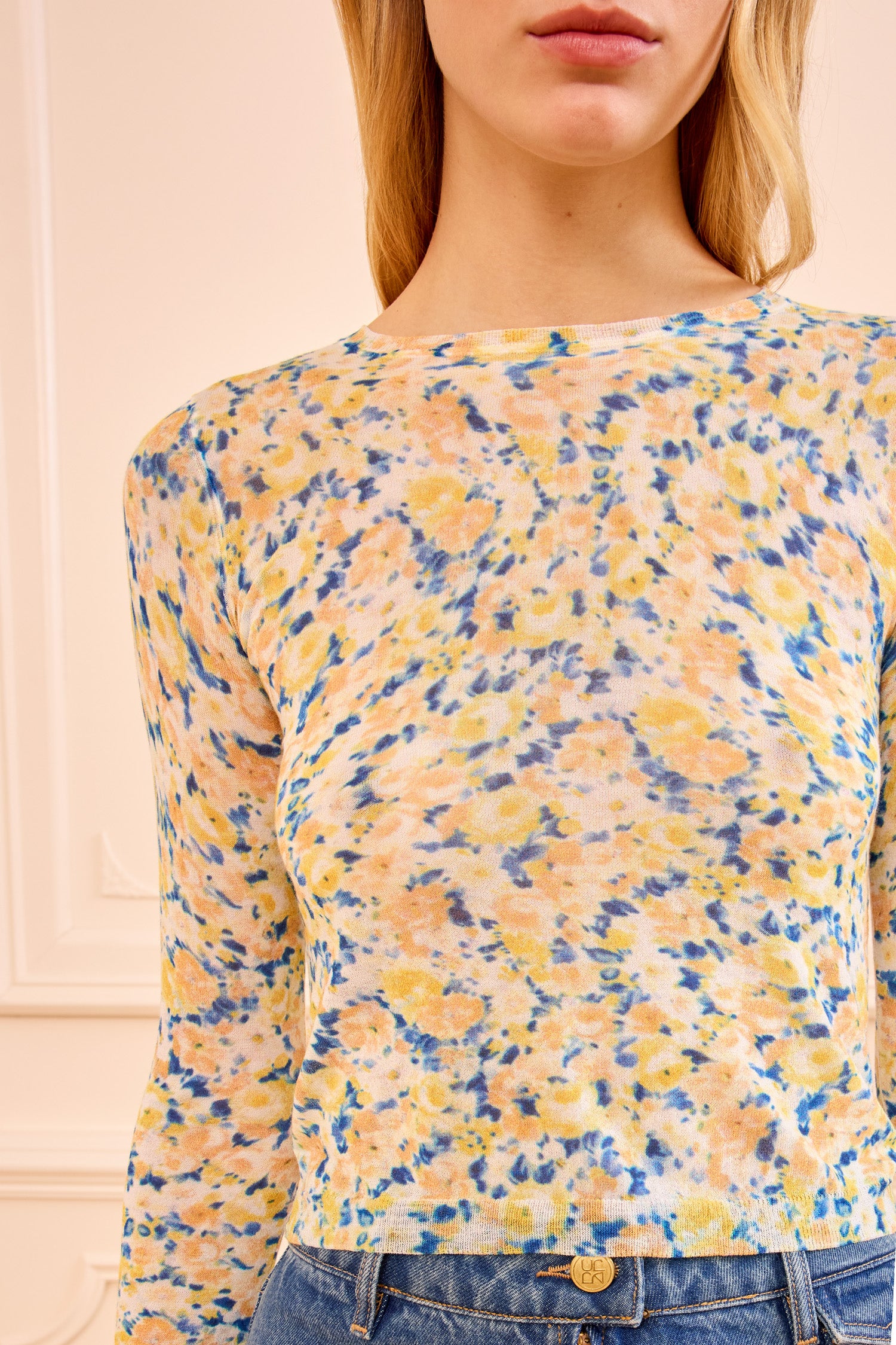 Jilliene Knit Pullover - Daffodil - Image 2