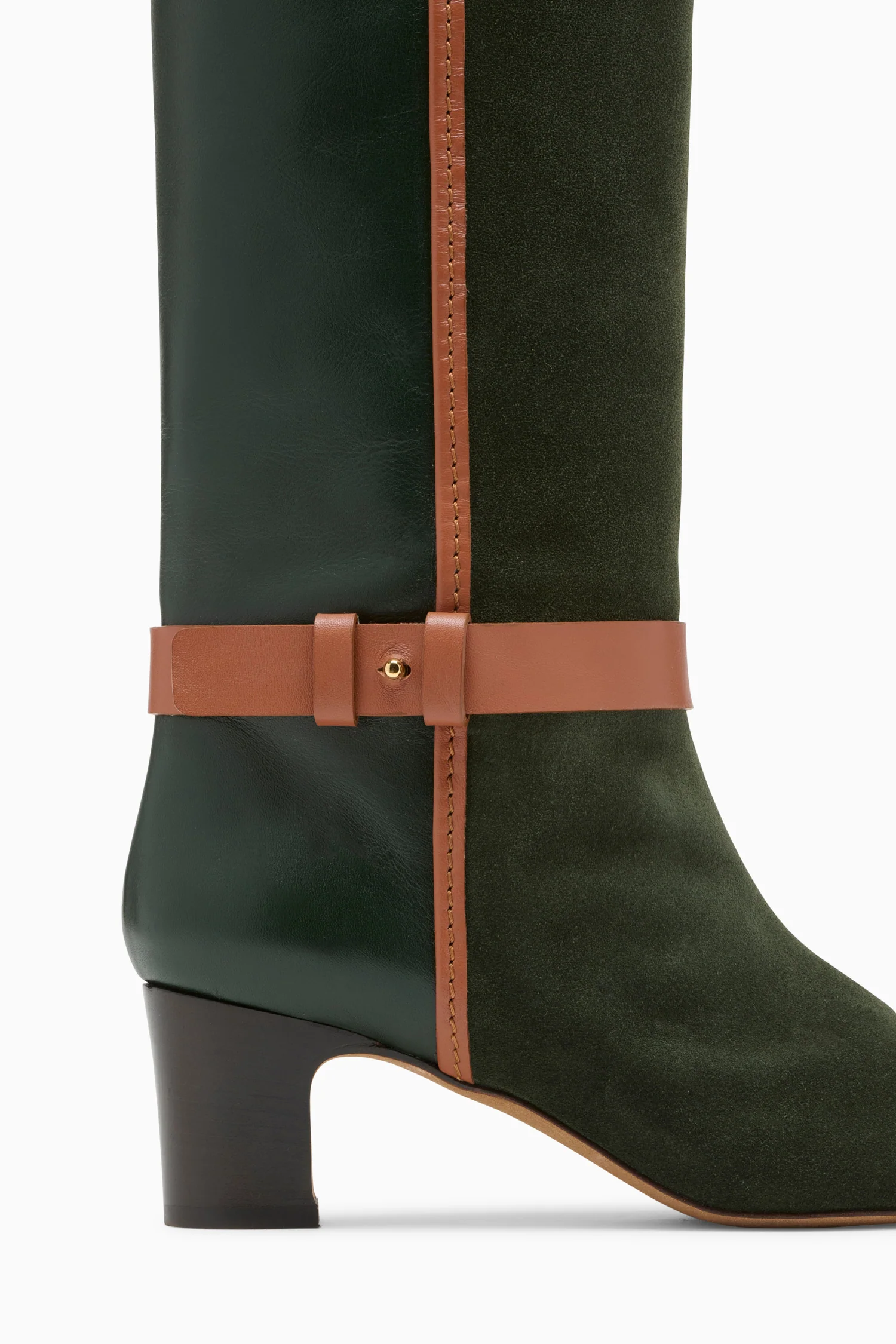 Kiki Patchwork Boot - Militaire Mixte - Image 4