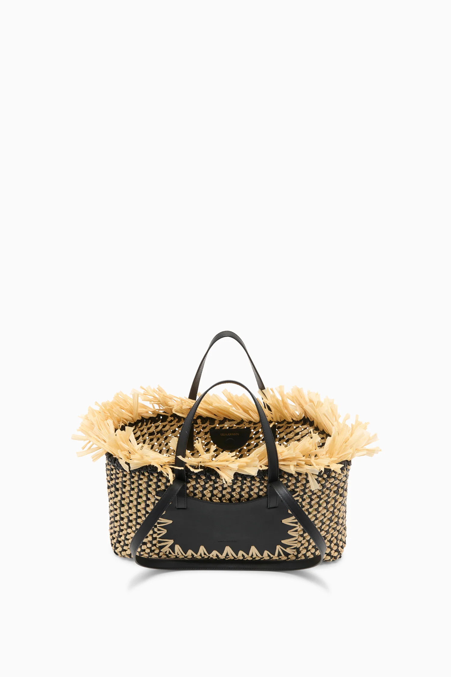 Lali Small E/W Tote - Noir Natural - Image 4