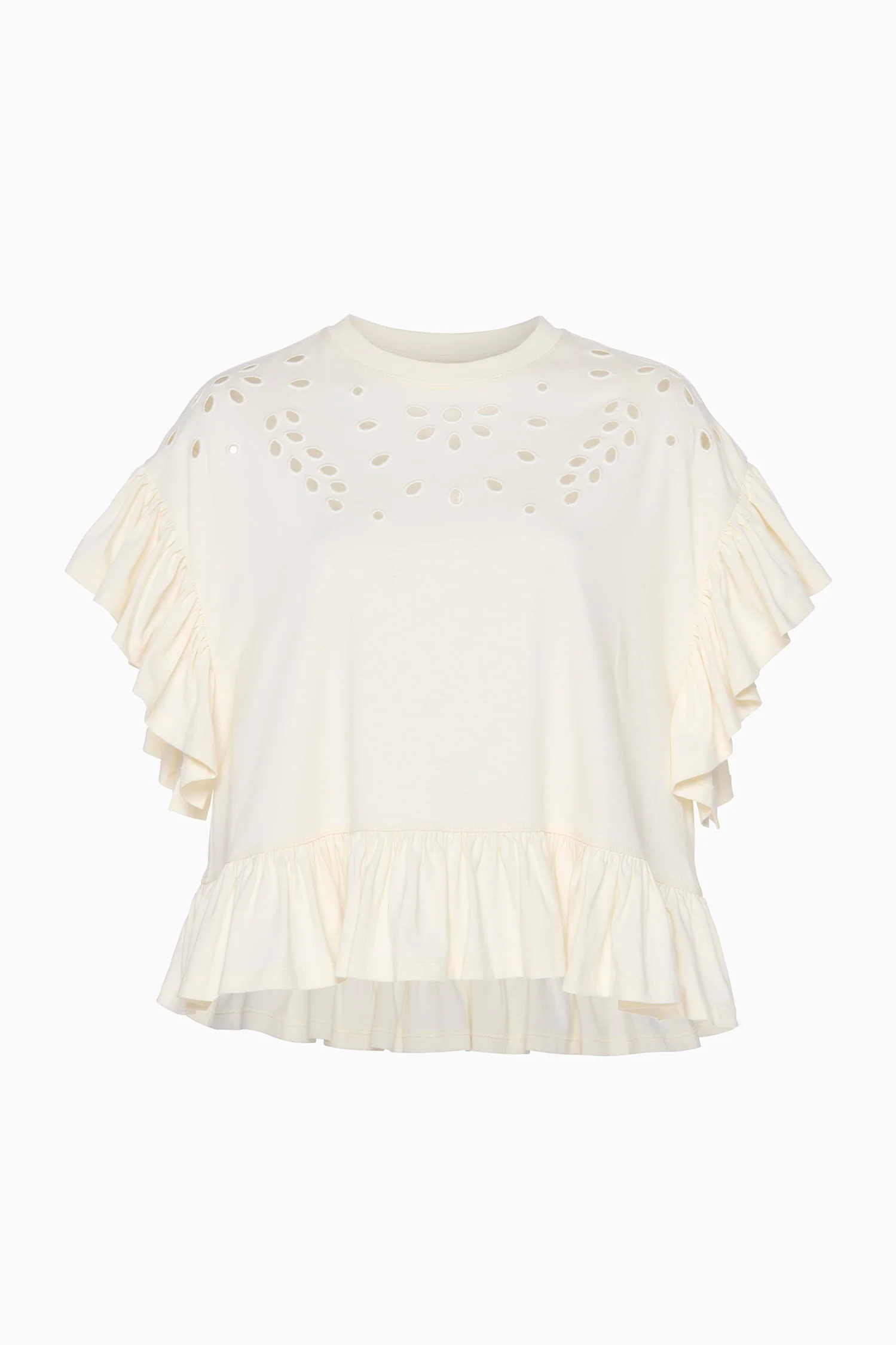 Mariana Top with Peplum - Cowrie - Image 5