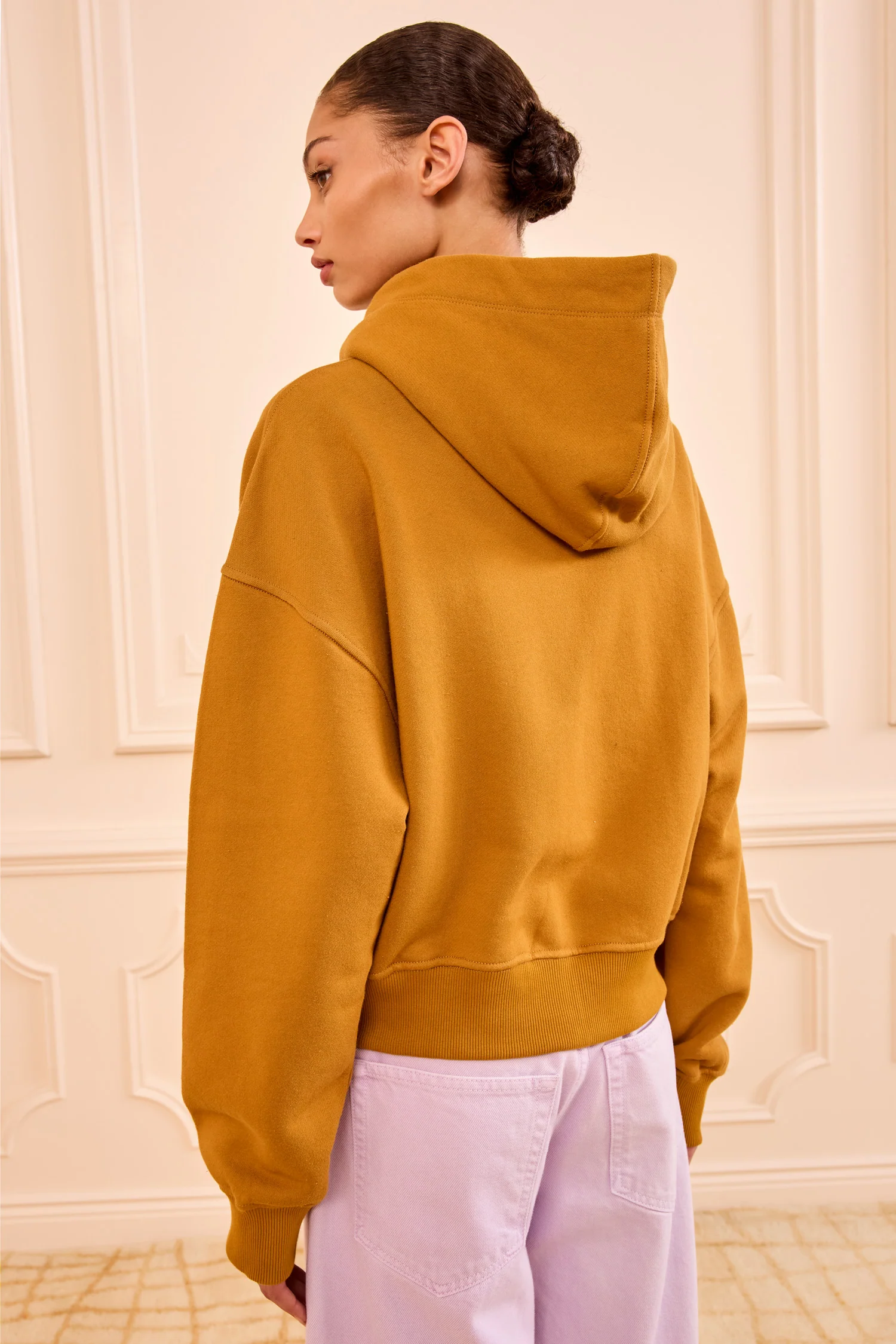 Mirelle Hooded Terry Pullover - Tourmaline - Image 4