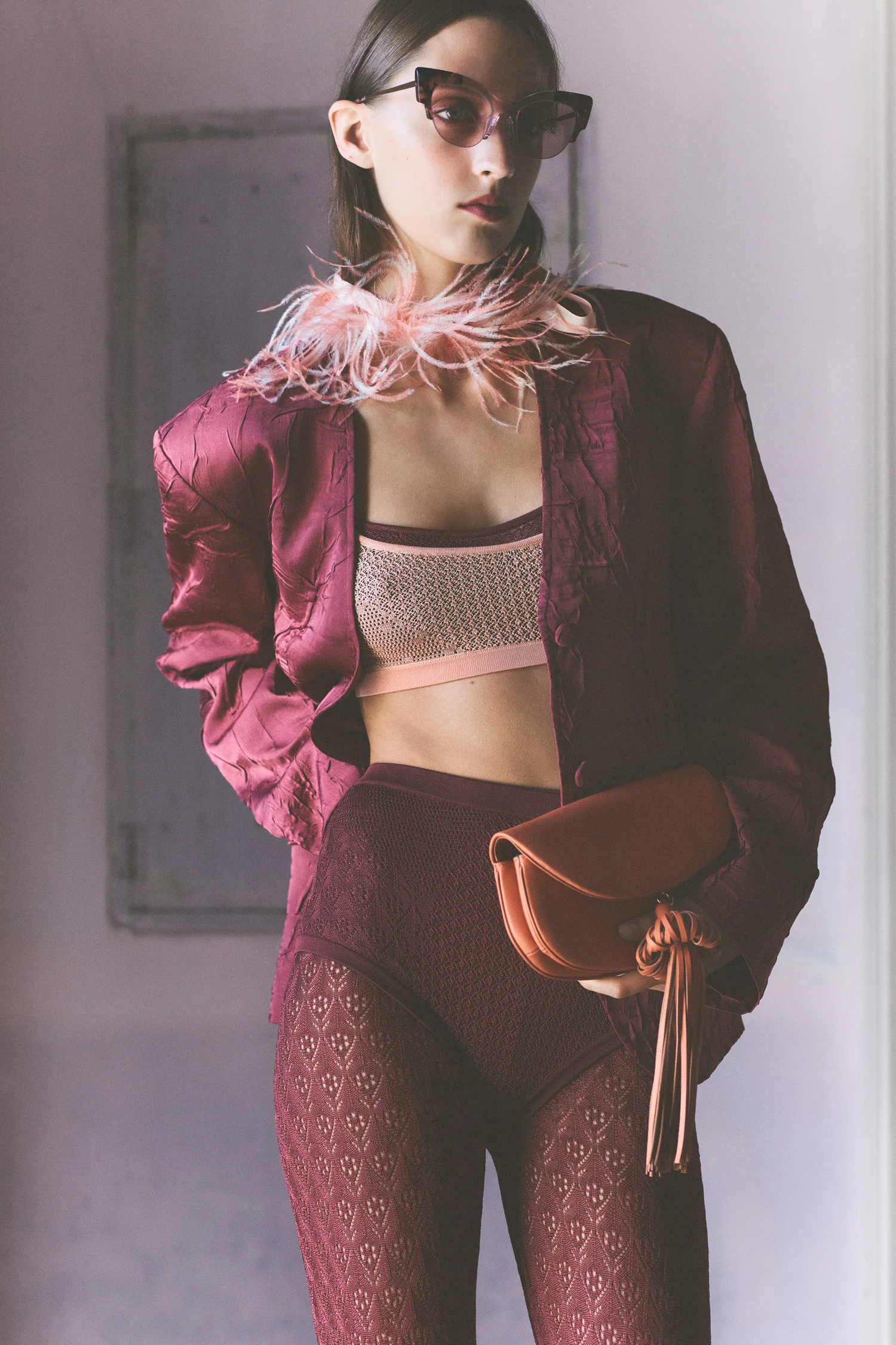 Otto Satin Jacket - Fig - Image 5