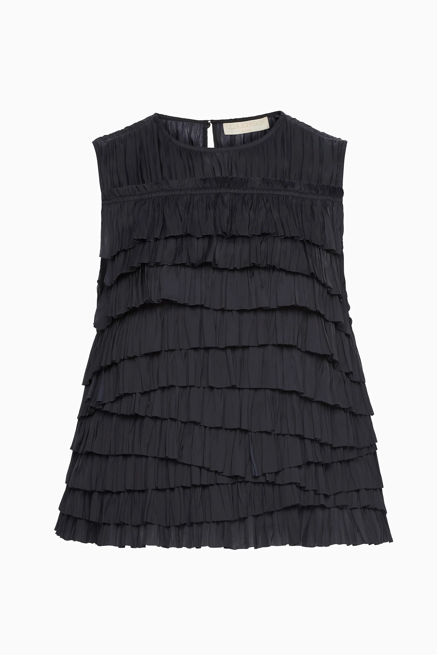 Quinn Layered Sleeveless Top - Noir - Image 5