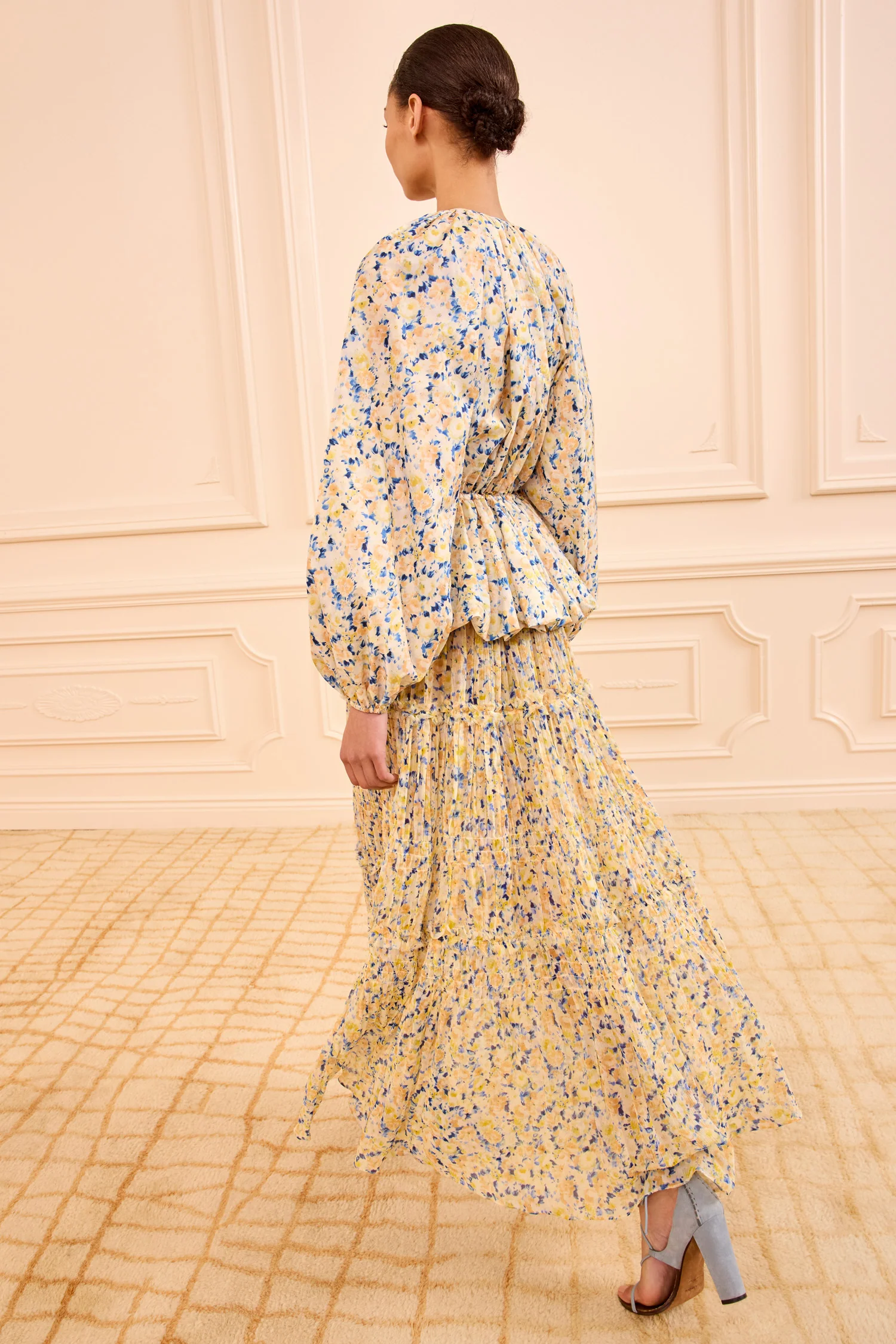 Rana Peplum Jacket - Daffodil - Image 4