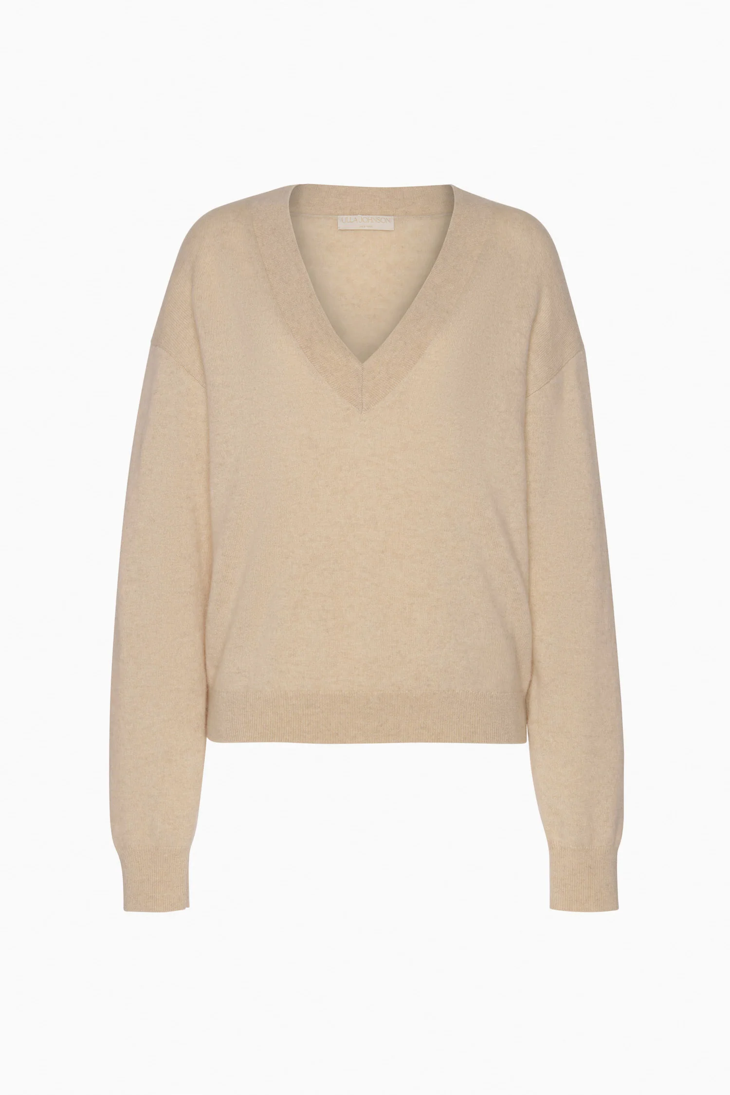 Ryla Cashmere V&ndash;Neck Pullover - Melange - Image 5