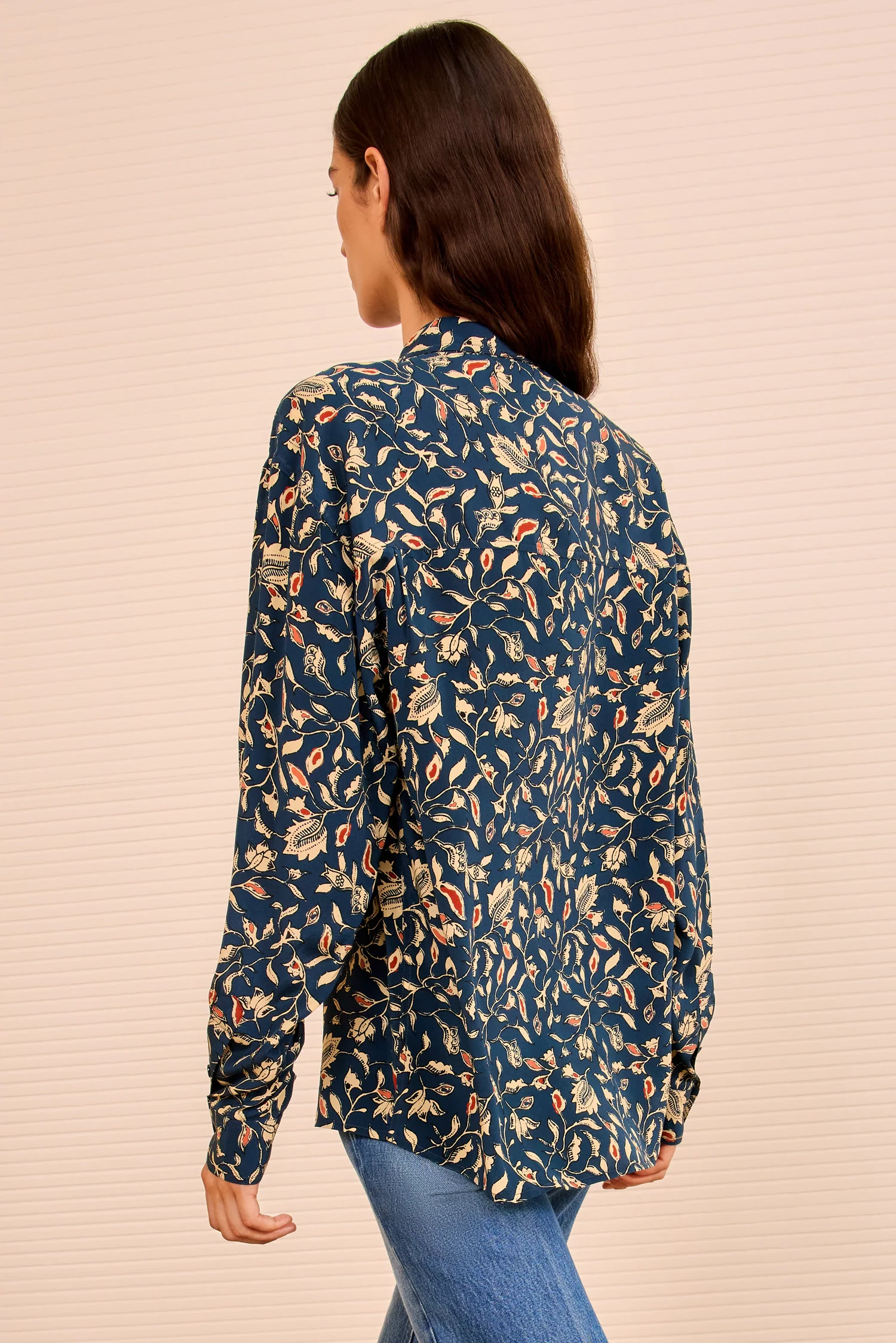 Soren Long Sleeve Shirt - Midnight Garden - Image 4