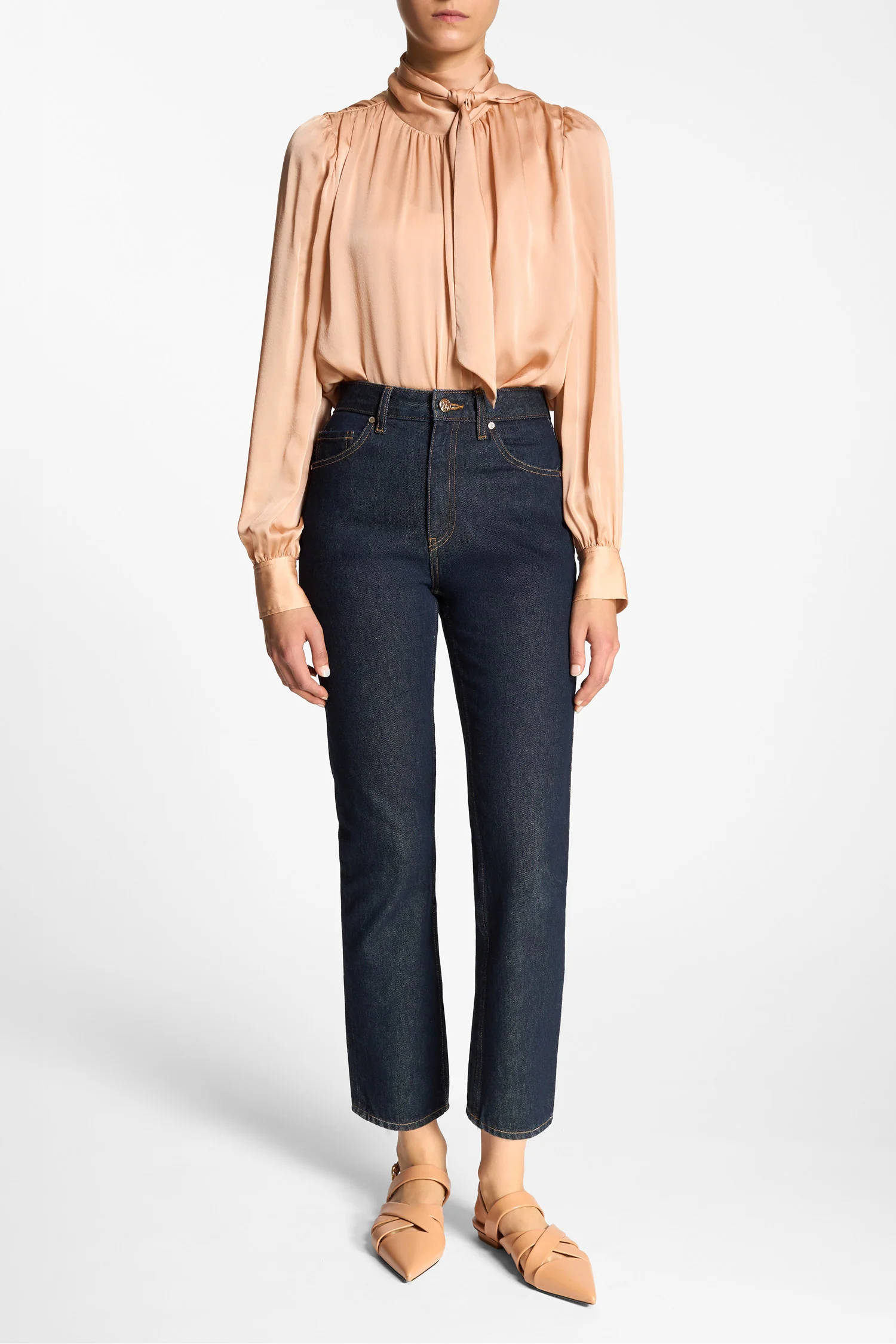 The Agnes Cropped Jean - Tigris - Image 3