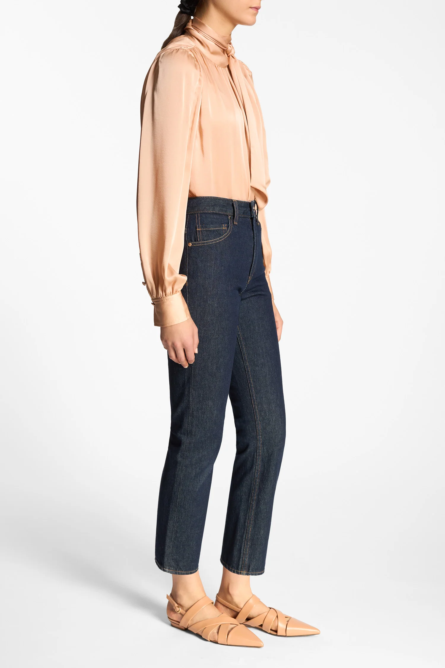 The Agnes Cropped Jean - Tigris - Image 4