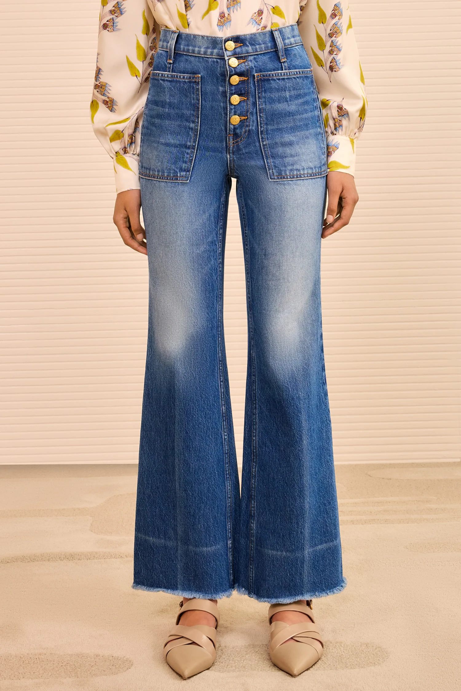 The Lou Frayed Jean - Rhine - Image 3