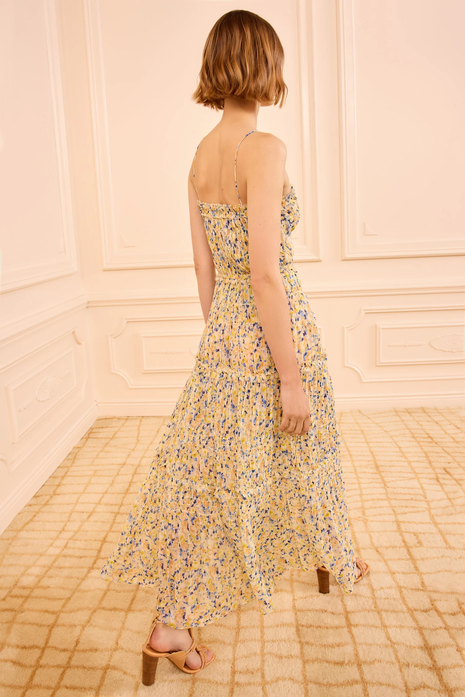 Virginie Silk Skirt - Daffodil - Image 4